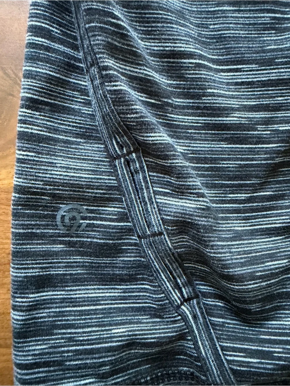 Champion Women's Space-Dye Capri Leggings - Black & Gray